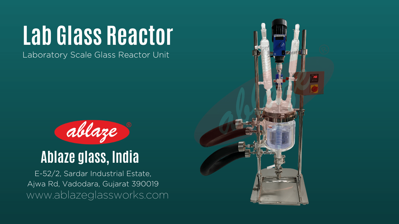 Lab Glass Reactor for chemical plants and laboratories